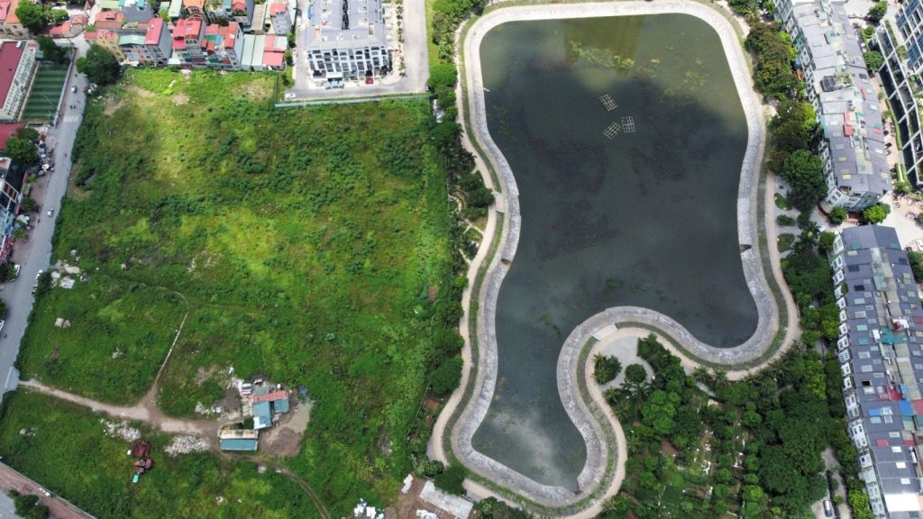 Dự án NHS Trung Văn với điểm nhấn là hồ Trung Văn